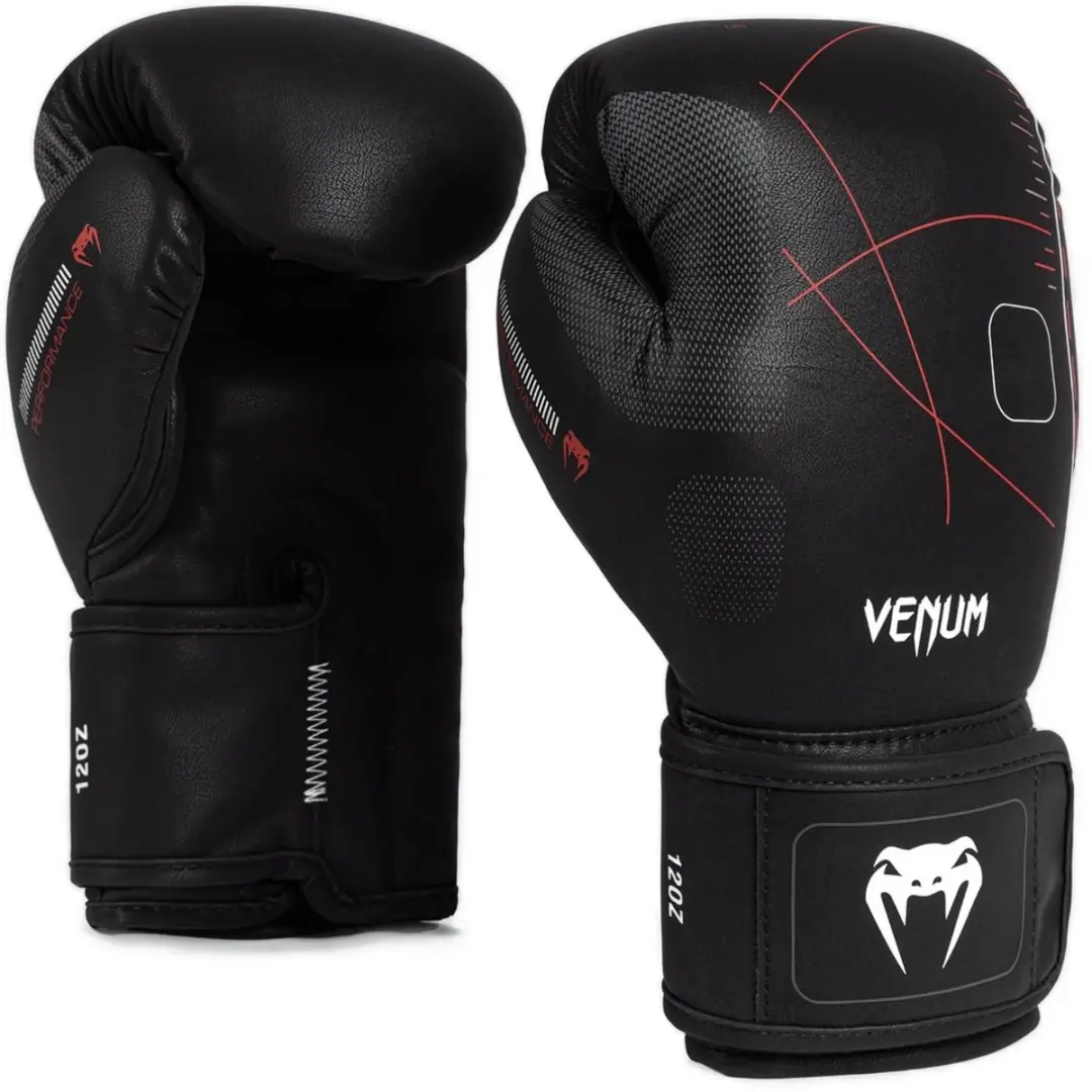 Venum Tactical XT Bokshandschoenen 16 OZ - Zwart Vuurrood