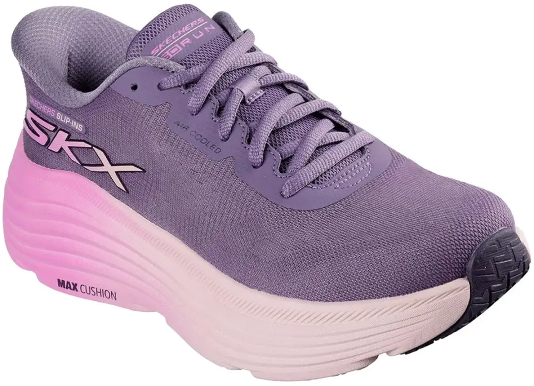 Skechers Max Cushioning Endeavour Hallandale Hardloopschoenen 39 - Paars