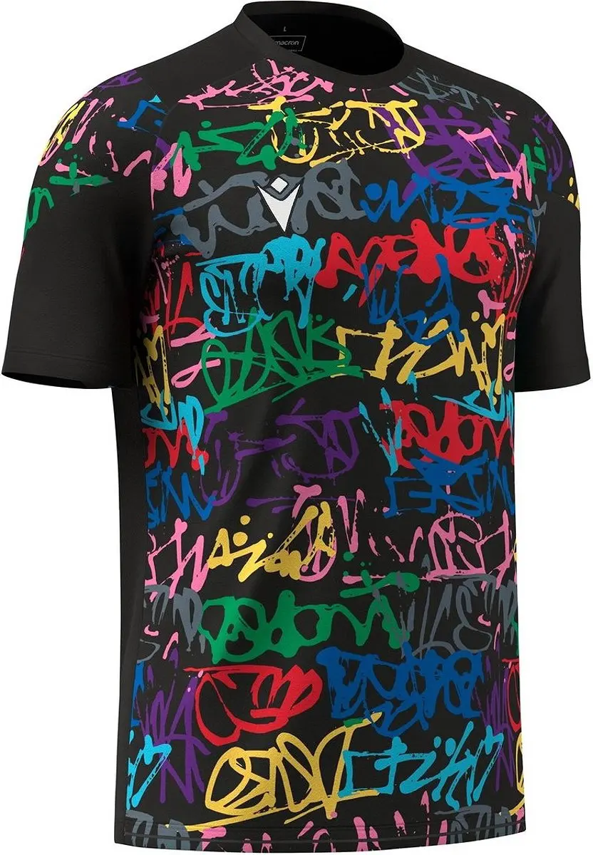 Macron Glory Golem Shirt Heren - Zwart - Maat S