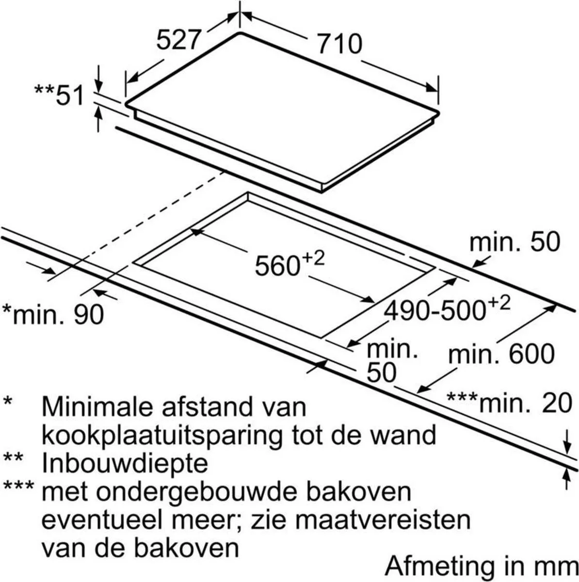 Bosch PVS775FC5E Serie 6 Inbouw Inductiekookplaat - 4 Zones - Zwart