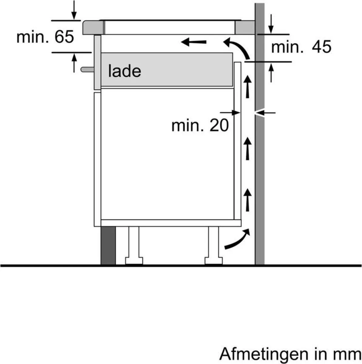 Bosch PVS775FC5E Serie 6 Inbouw Inductiekookplaat - 4 Zones - Zwart