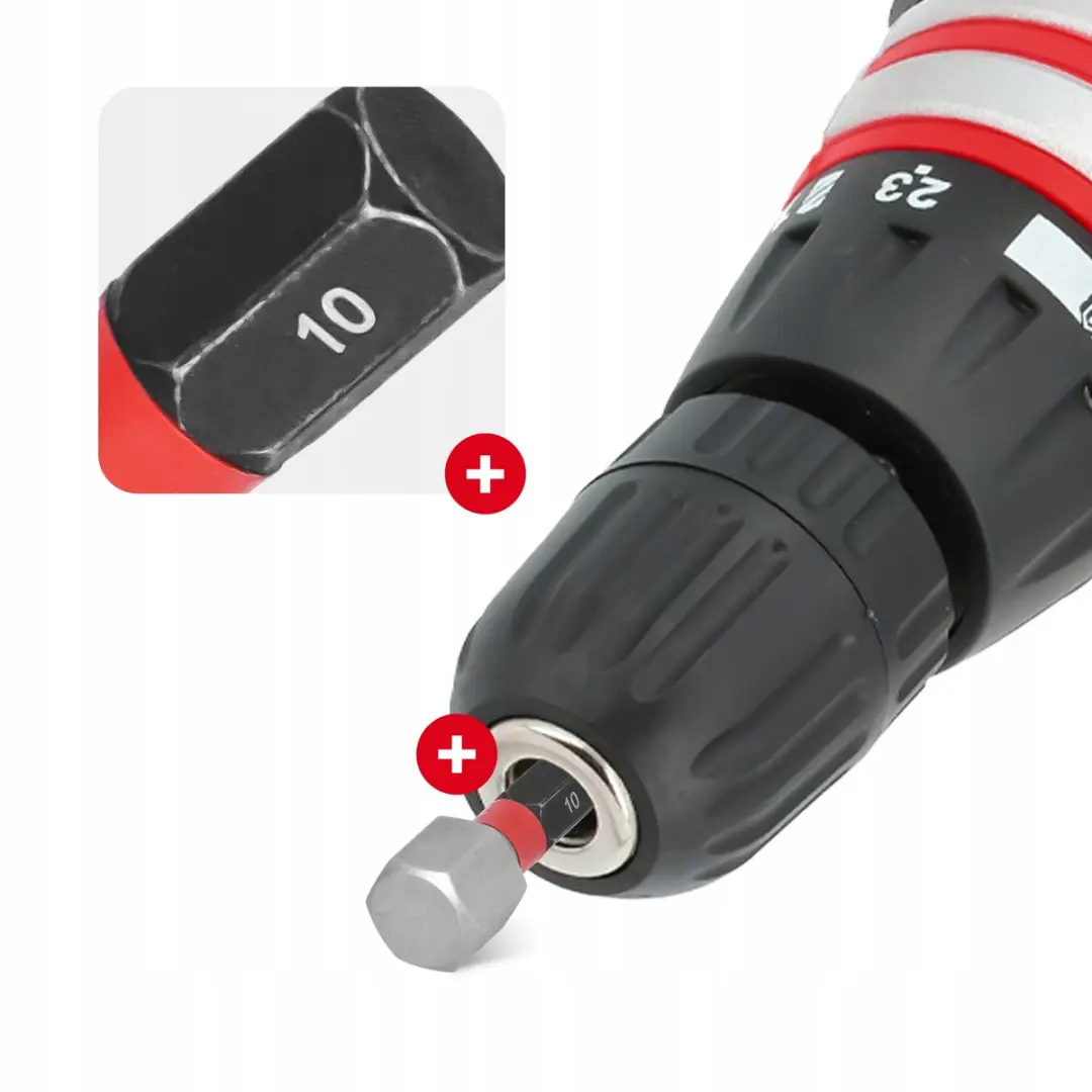 Milwaukee Shockwave Impact Duty Hex10 Bits - 3 Stuks