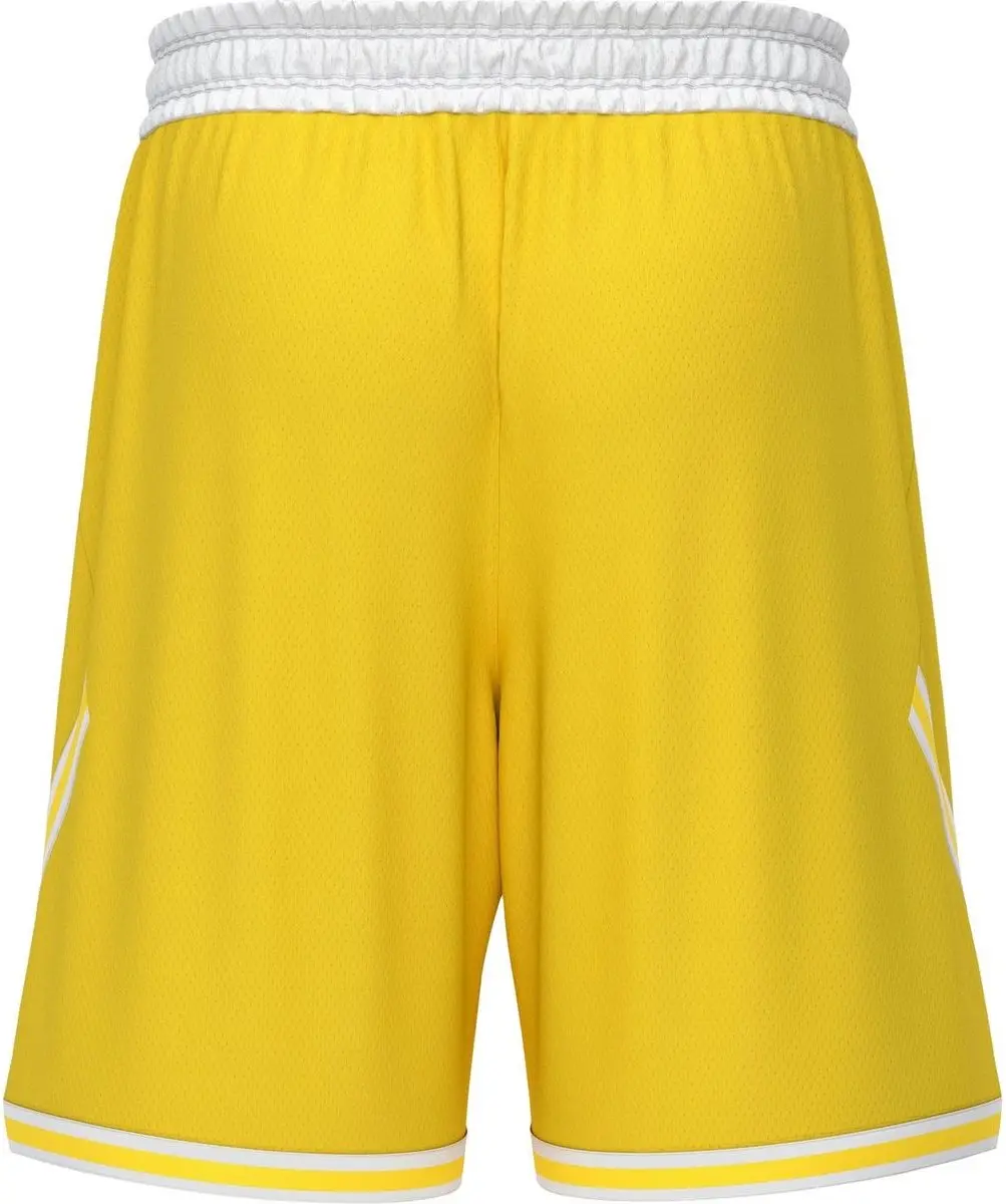 Macron Kansas Eco Basketbalshort Heren - Geel/Wit XS