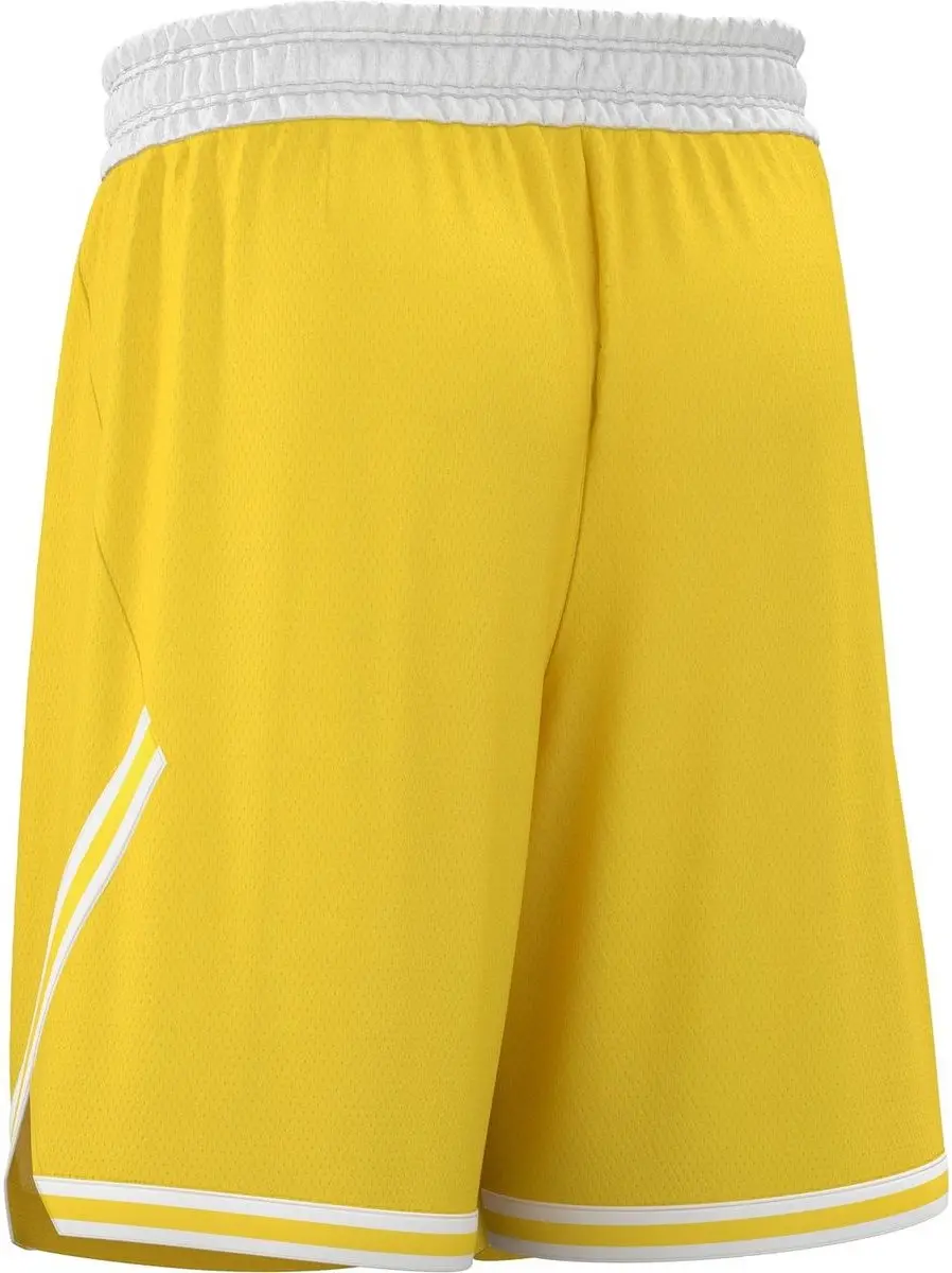Macron Kansas Eco Basketbalshort Heren - Geel/Wit XS