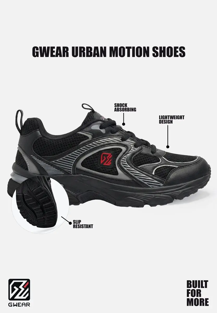 Gorilla Wear Gwear Urban Motion Sneakers 46 - Zwart