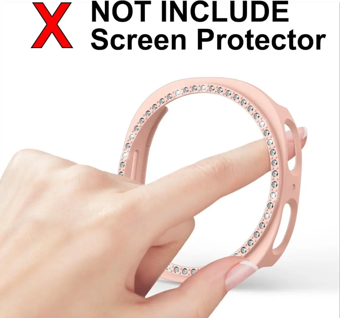 Bala Bling Telefoonhoesje Samsung Galaxy Watch 8 - Roze zand