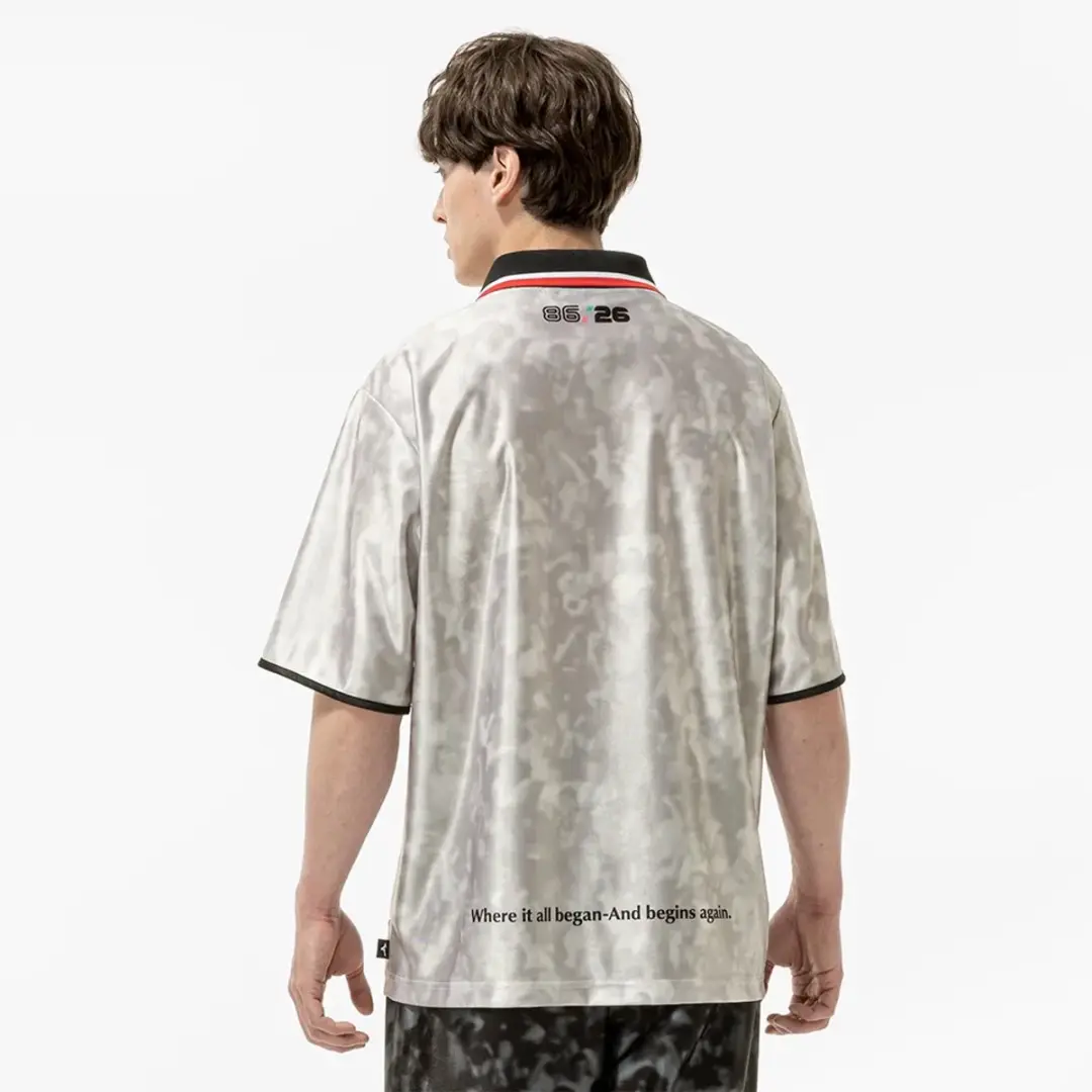 Mizuno Mod Off Retro T-shirt - Grijs - L