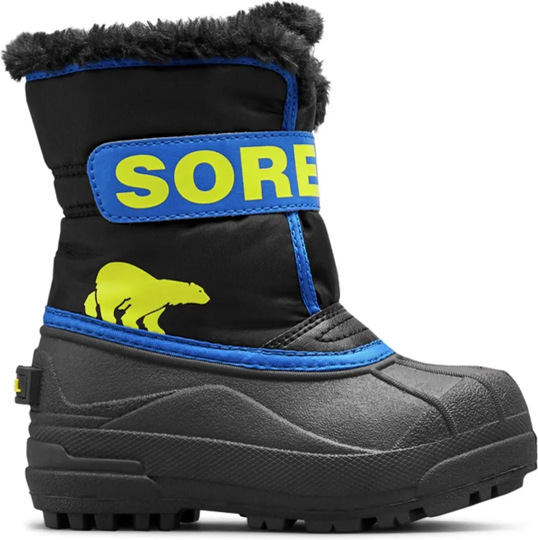 Sorel Snowboots NV1960-011 - Maat 22 - Zwart/Blauw/Groen