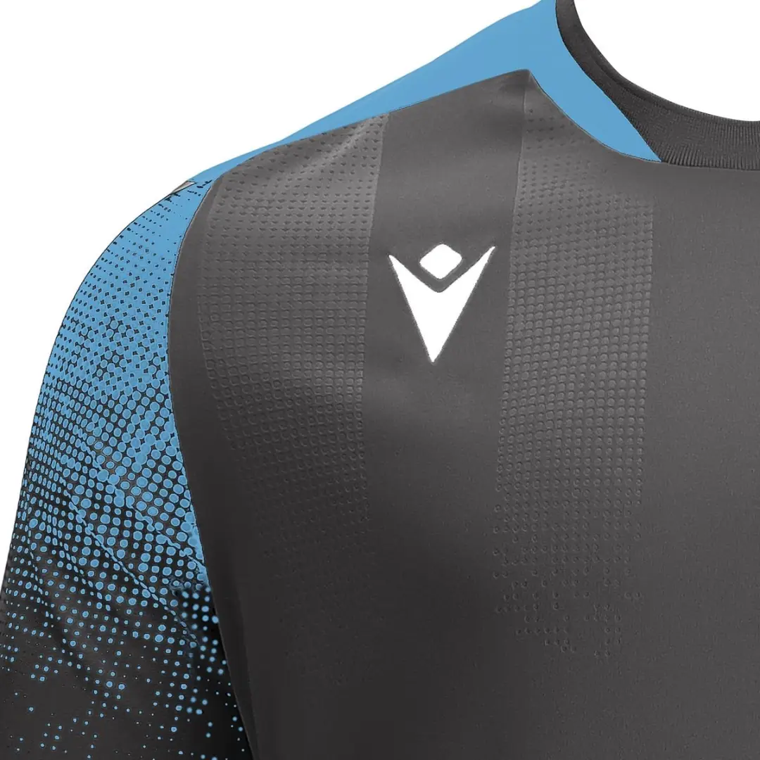 Macron Alioth Heren Shirt Korte Mouw - Antraciet M