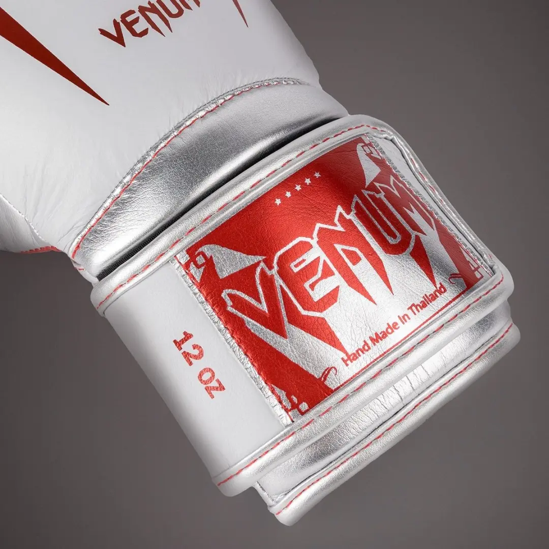 Venum Giant 3.0 Bokshandschoenen 10 OZ - Wit/Rood/Zilver