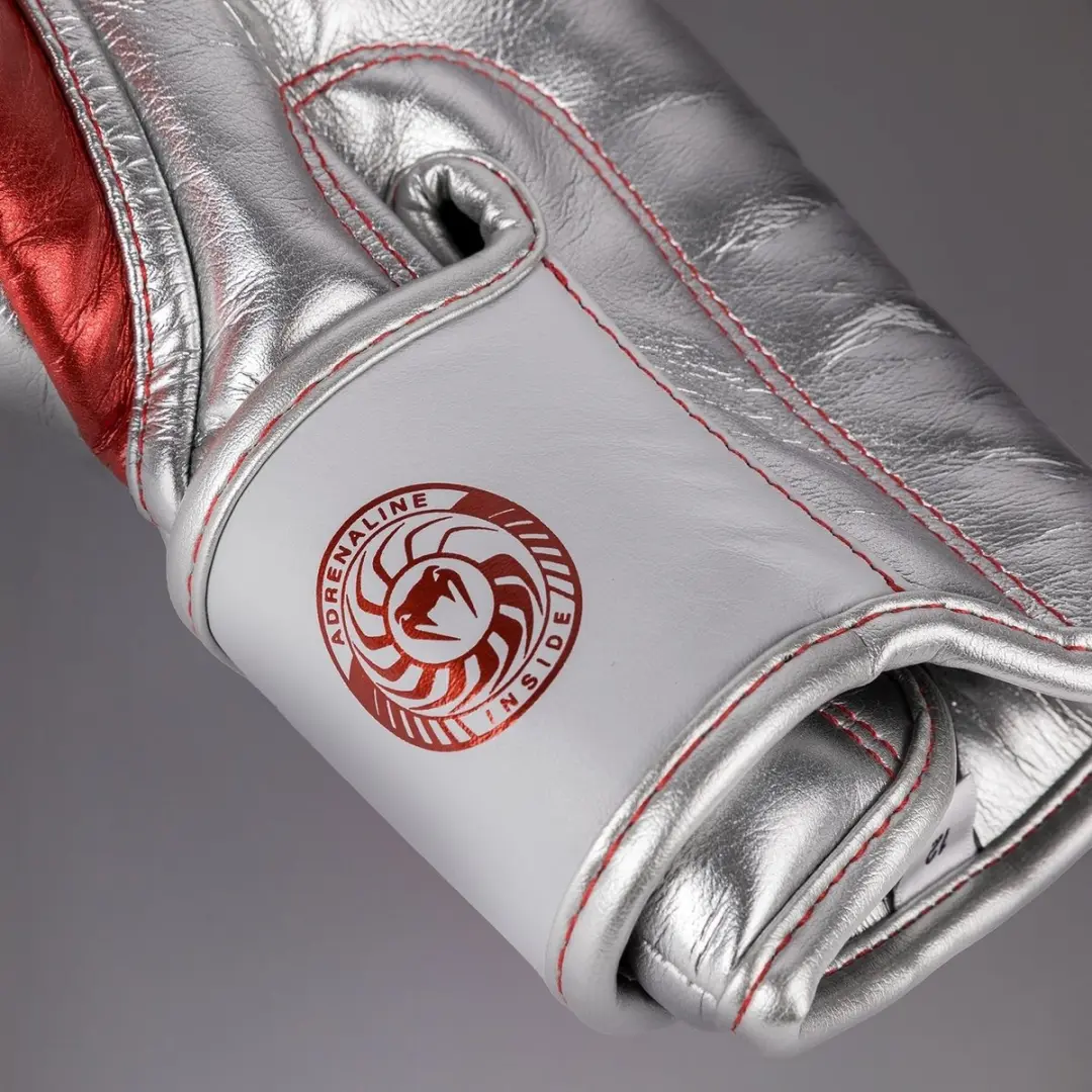 Venum Giant 3.0 Bokshandschoenen 10 OZ - Wit/Rood/Zilver