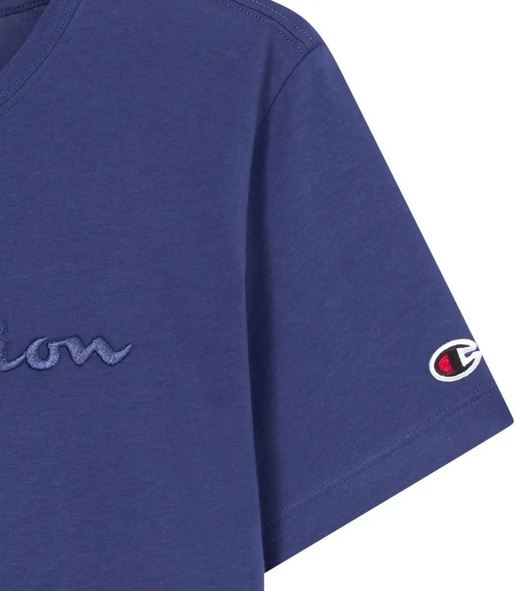 Champion Dames T-shirt SS - XL - Blauw - afbeelding 6 van 6