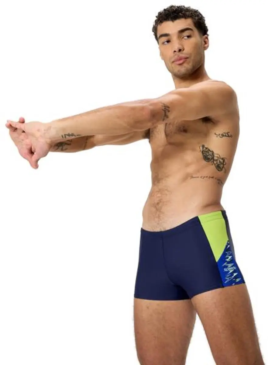 Speedo Dive Aquashort Heren Zwembroek Marine S