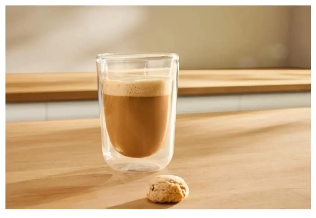 SilverCrest Dubbelwandige Cappuccinoglazen 325ml - 3 Stuks