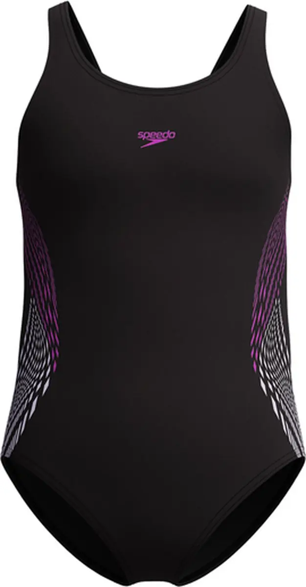 Speedo Placement Muscleback Meisjes Sportbadpak 140