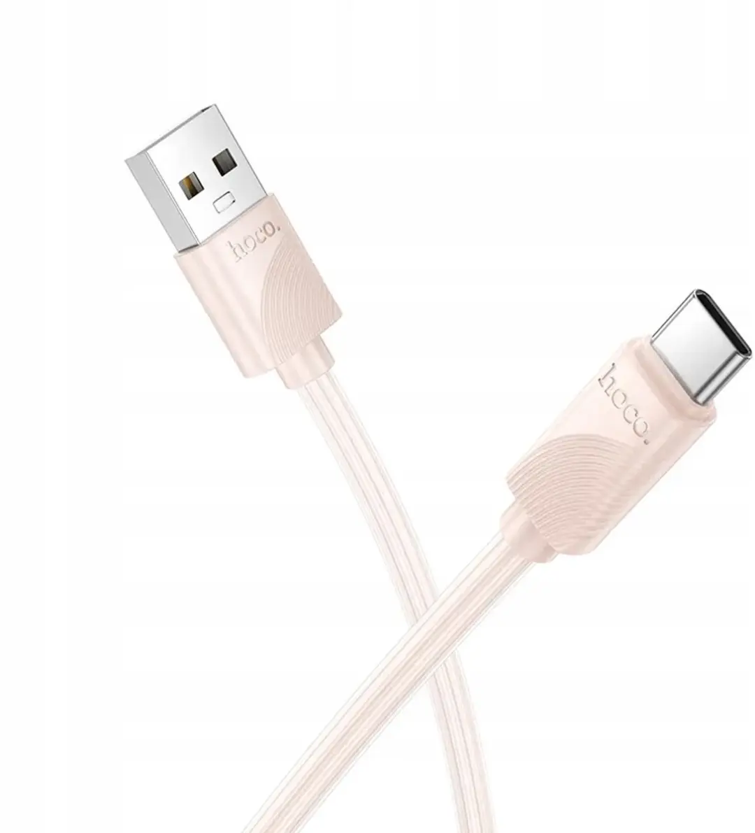 Hoco USB-A naar USB-C Kabel 1m 3A Roze