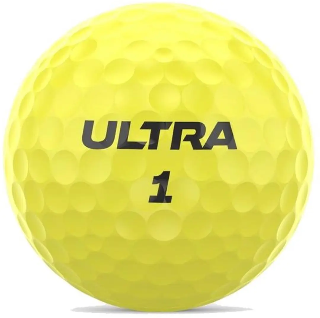 Wilson Ultra Golfballen Geel - 15 Stuks