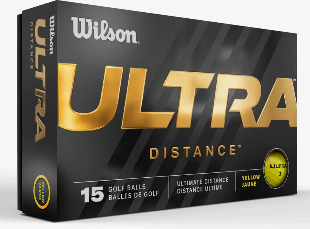 Wilson Ultra Golfballen Geel
