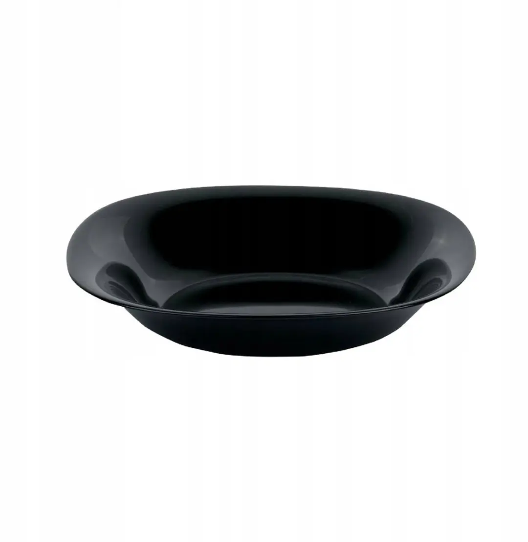 Luminarc Carine Neo Diepe Bord - 6 Stuks - 21x21cm Zwart