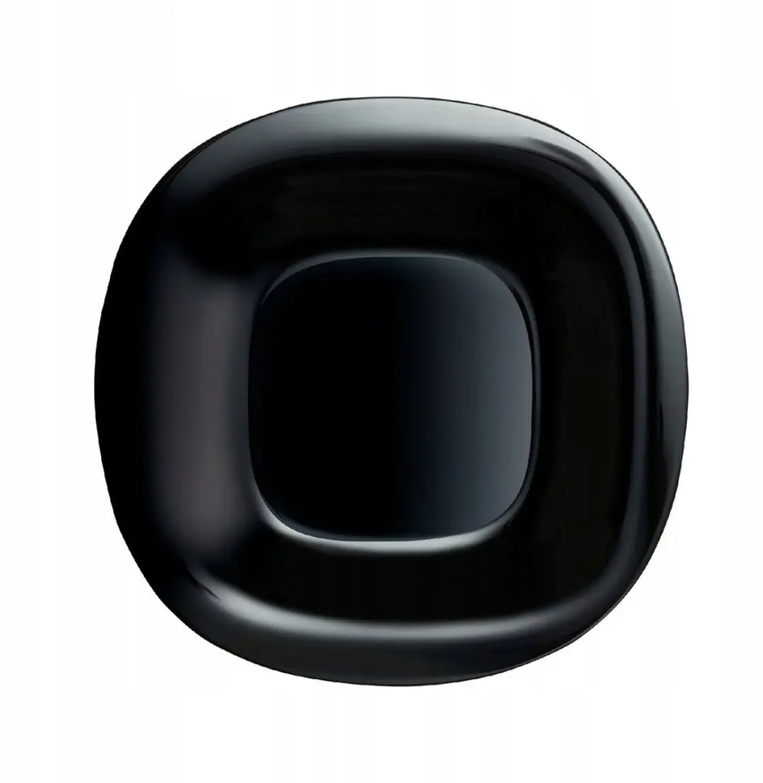 Luminarc Carine Neo Diepe Bord - 6 Stuks - 21x21cm Zwart