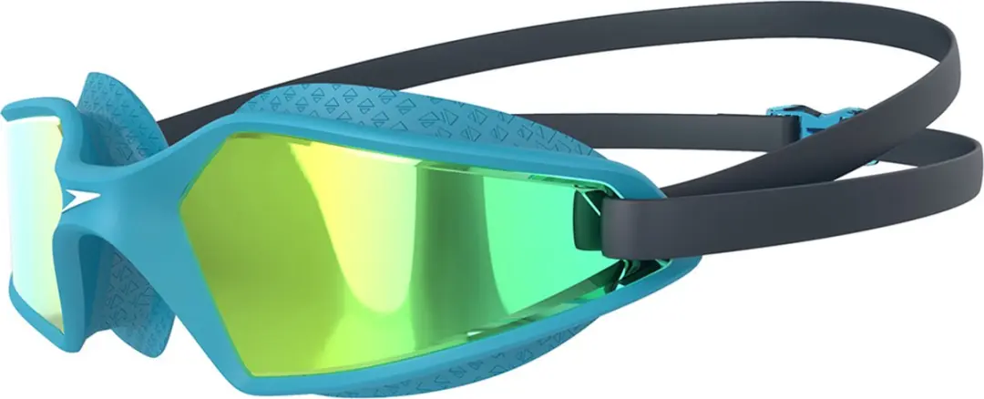 Speedo Hydropulse Mirror Junior Zwembril - Marine/Blauw