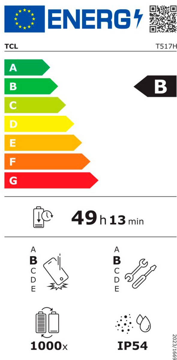 TCL 60 SE 17 cm (6.7") Dual SIM Android 15 4G USB Type-C 8 GB 512 GB 5200 mAh Zwart