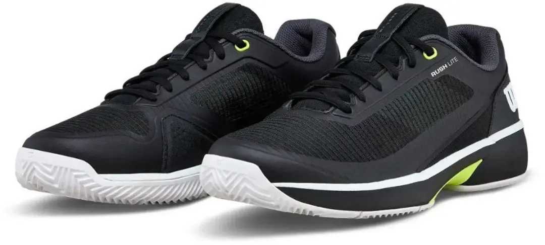 Wilson Rush Lite 5 Tennisschoen - Heren - Zwart