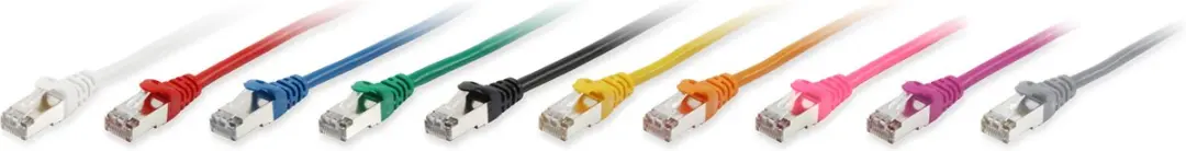 Equip CAT6a sFTP Kabel 0.25m - Grijs