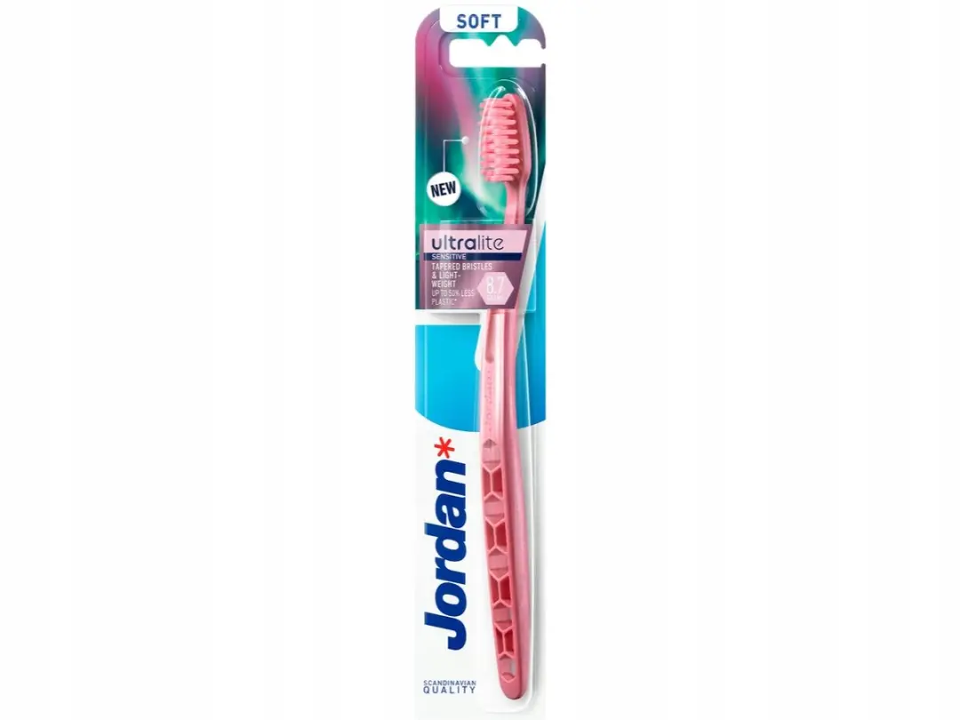 Jordan Ultralite Sensitive Handtandenborstels - 6 Stuks