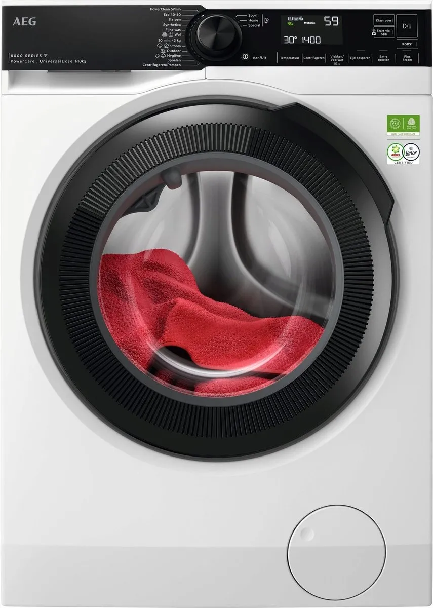 AEG LR86XDOSE PowerCare Wasmachine 10kg