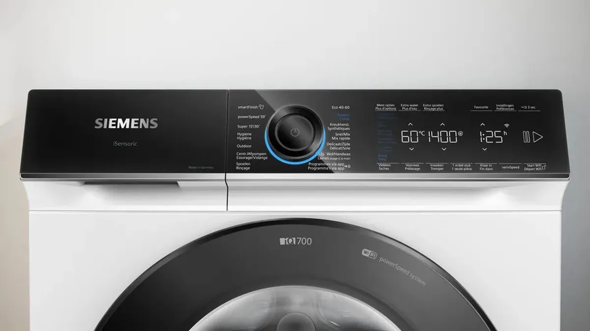 Siemens iQ700 WG54B204FG Wasmachine 10kg 1400 RPM - Wit