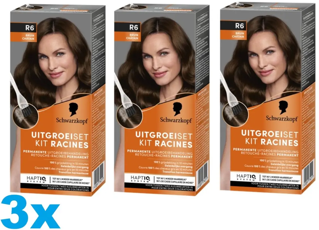Schwarzkopf Uitgroeiset Haarverf R6