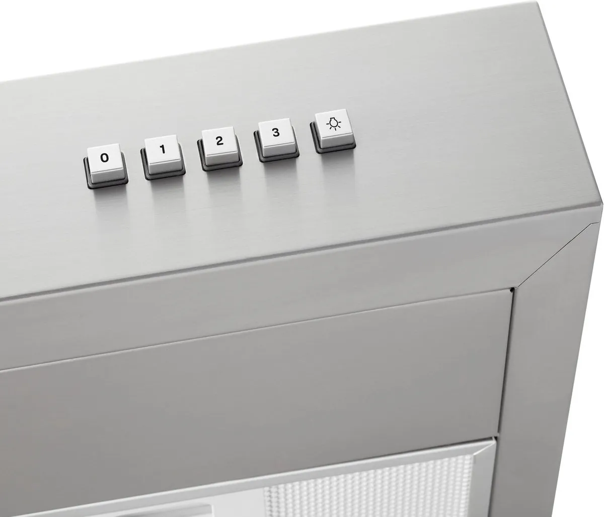 Inventum AKO6015RVS Onderbouw Afzuigkap 60cm - 350m³/h - 3 standen - RVS