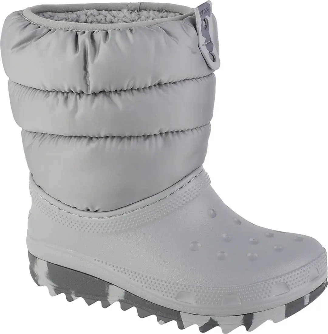Crocs Classic Neo Puff Winterlaarzen Lichtgrijs - Kinderen EU 29/30
