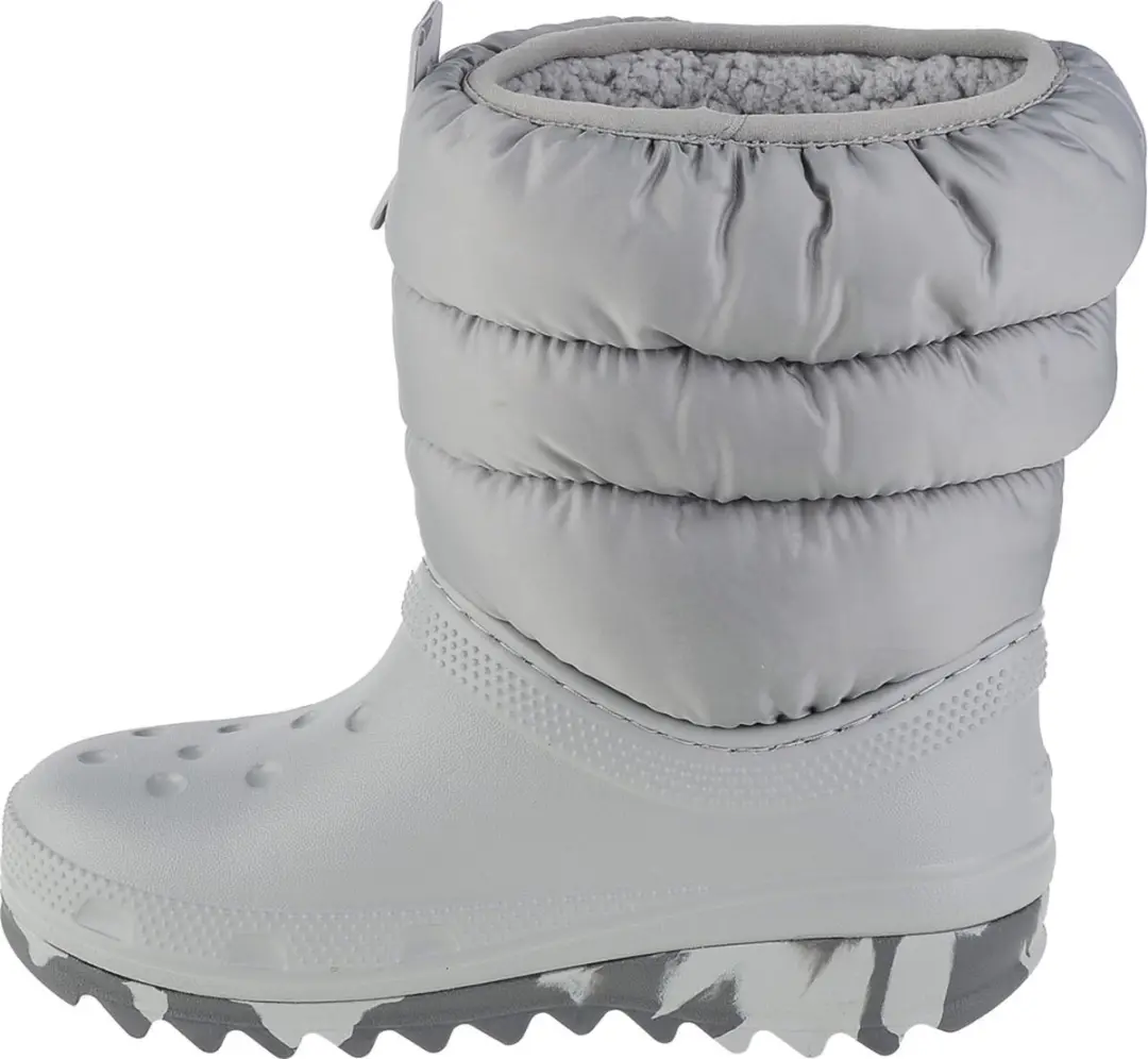Crocs Classic Neo Puff Winterlaarzen Lichtgrijs - Kinderen EU 29/30