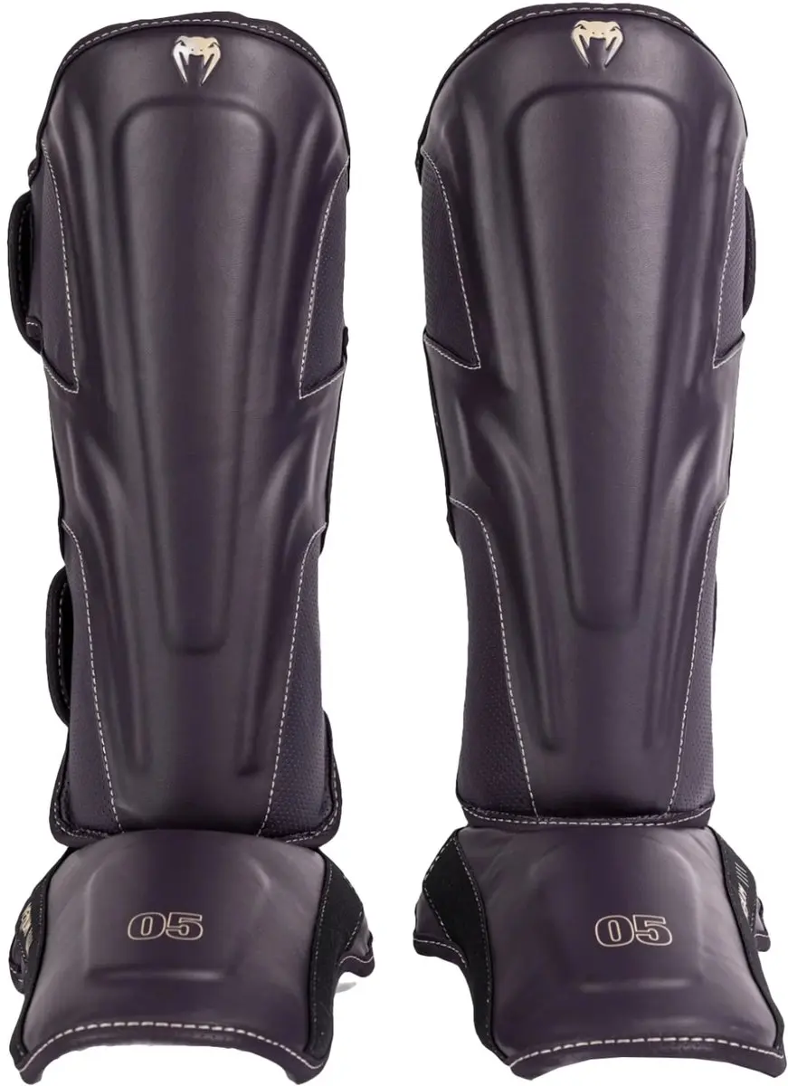 Venum Impact Evo Scheenbeschermers - Diep Paars L