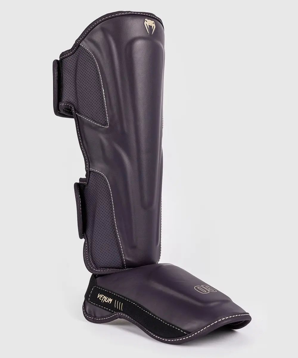 Venum Impact Evo Scheenbeschermers - Diep Paars L