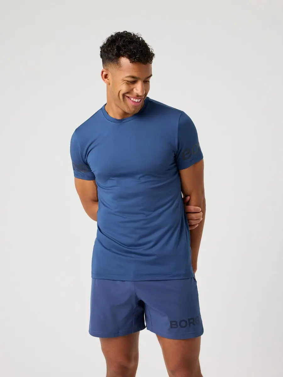 Björn Borg Heren Sportshirt Korte Mouw S