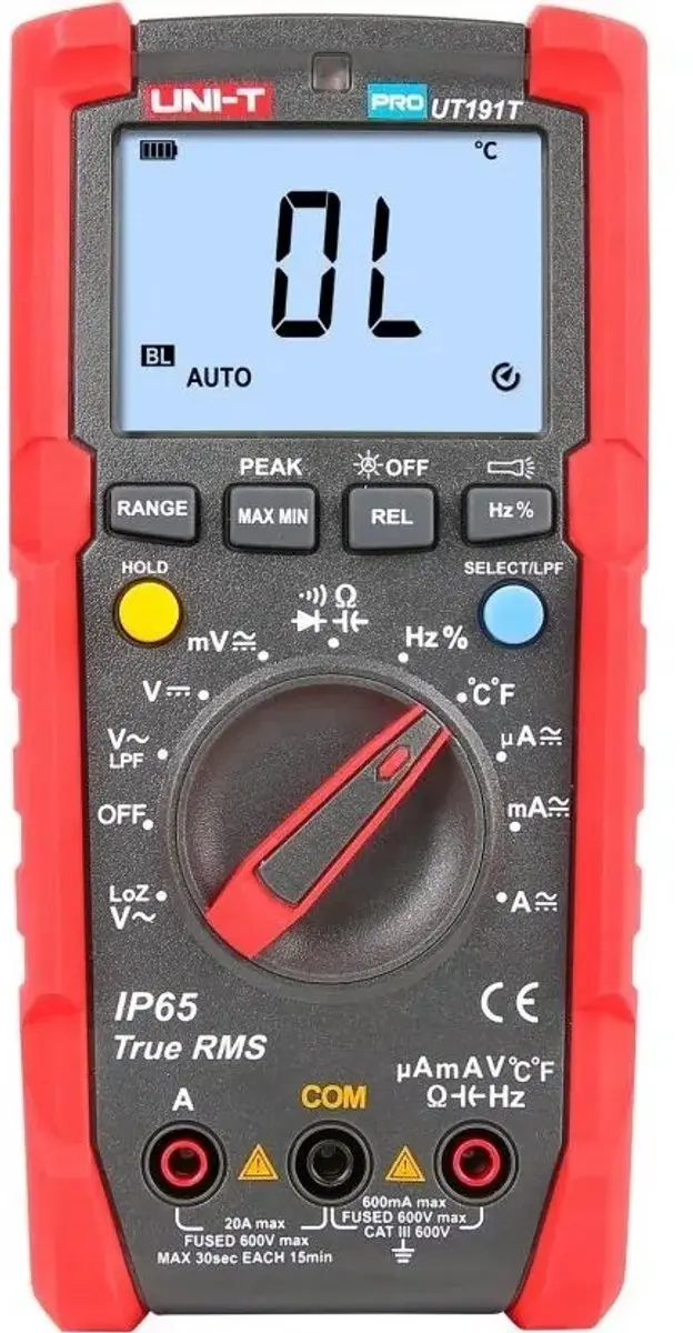 UNI-T UT191T PRO True RMS Multimeter