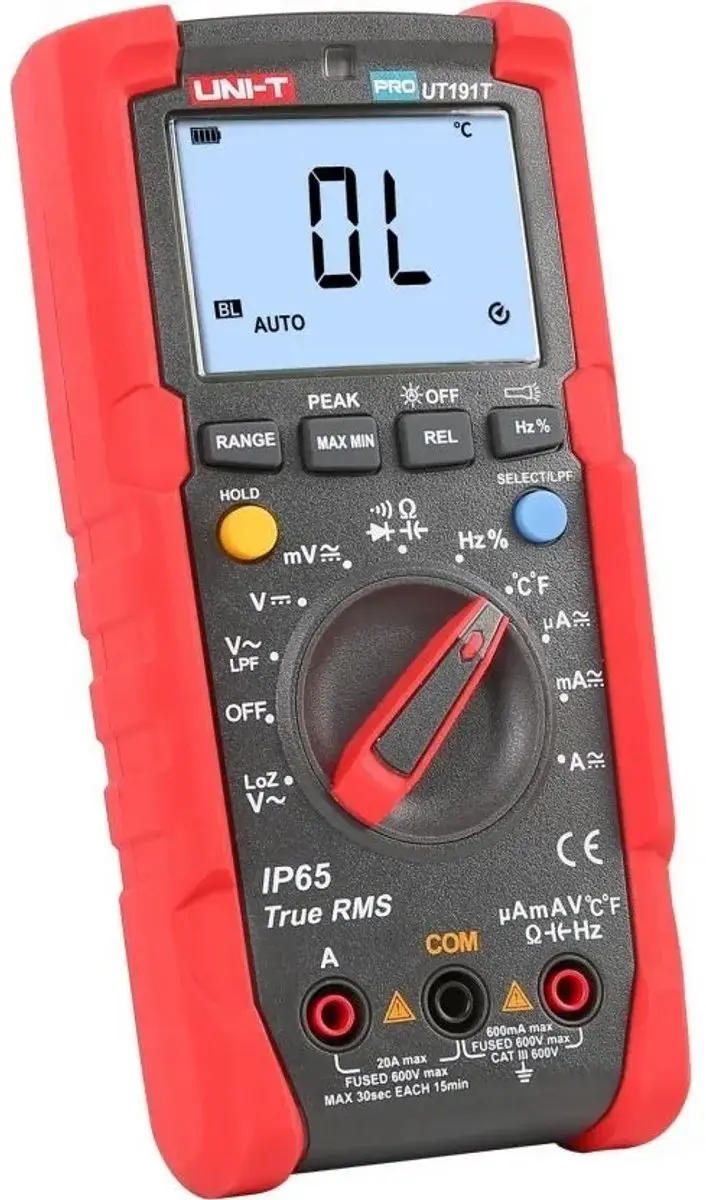 UNI-T UT191T PRO True RMS Multimeter - IP65
