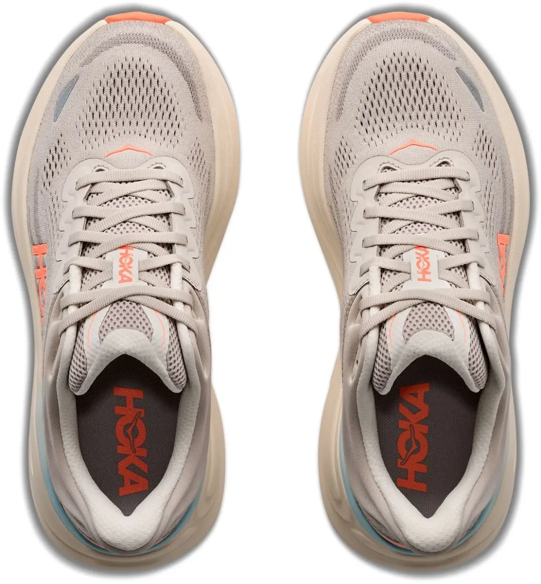 Hoka Bondi 9 Hardloopschoenen Dames - Grijs - 39