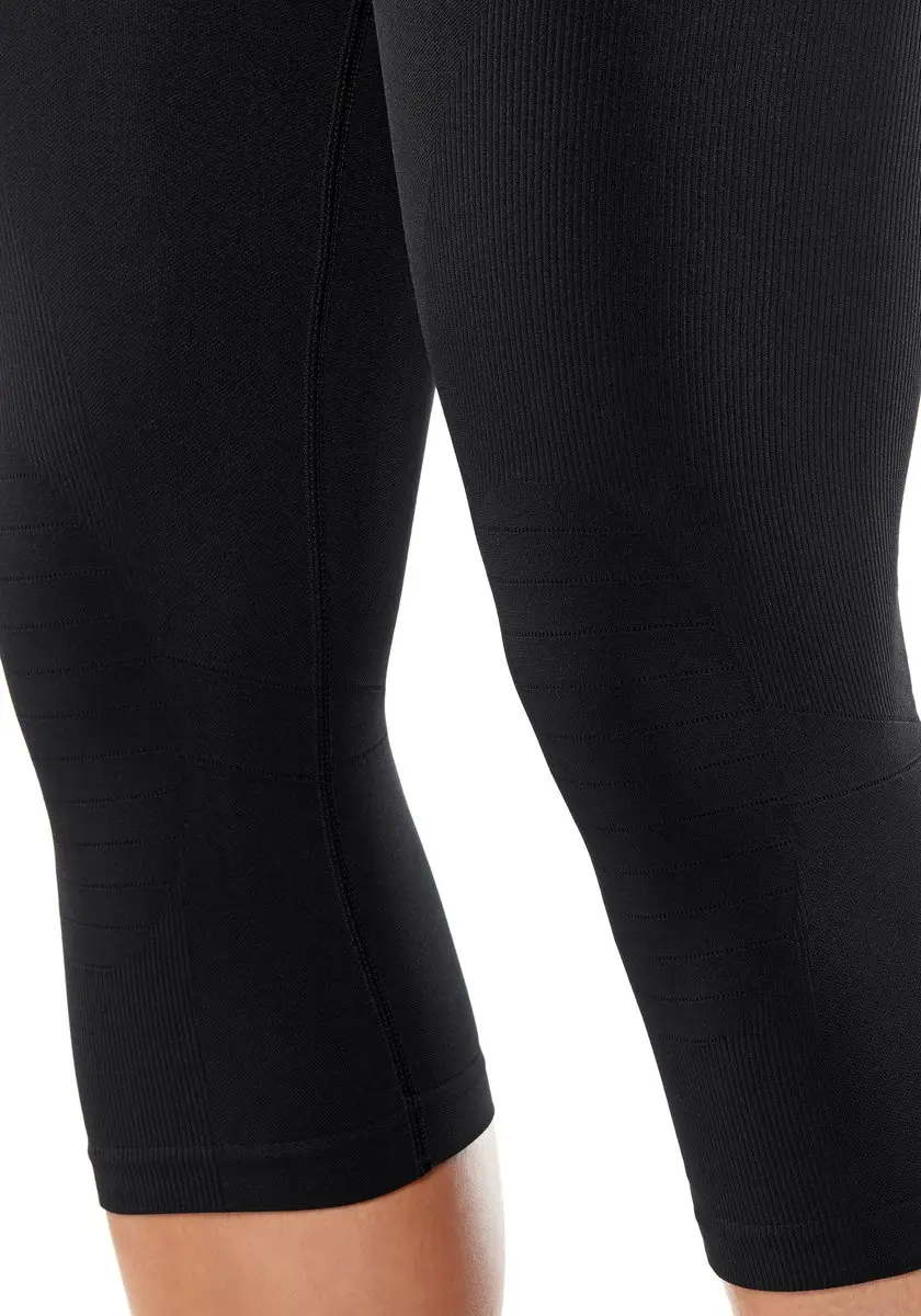 Falke Maximum Warm Heren Thermo Broek 3/4 - XL - Zwart