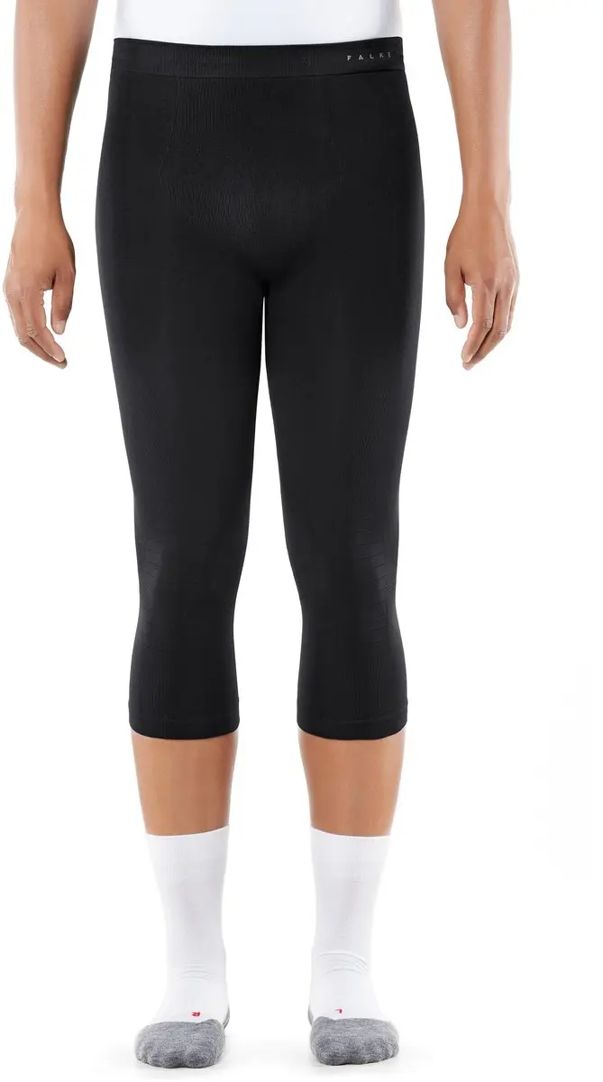 Falke Maximum Warm Heren Thermo Broek 3/4 - XL - Zwart