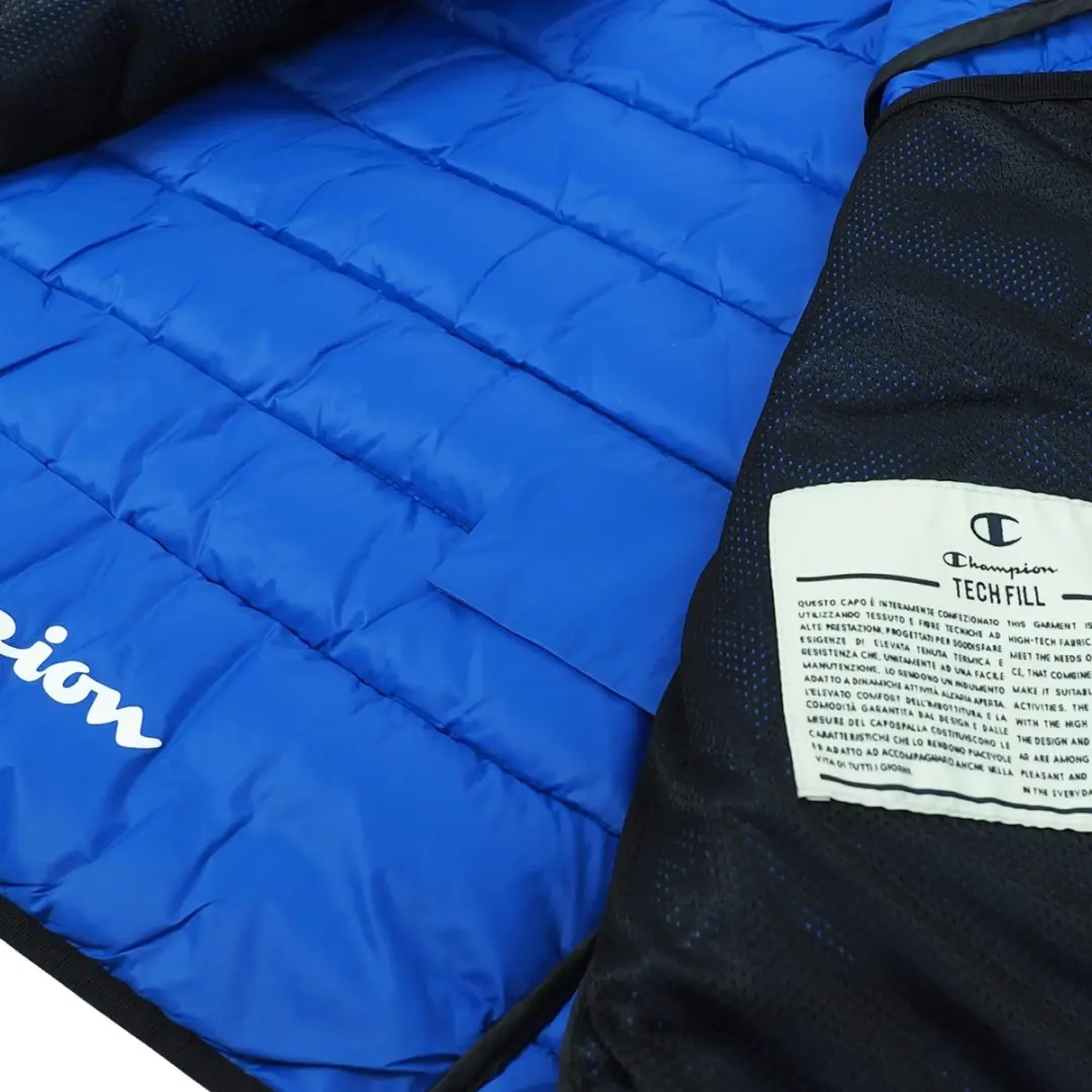 Champion Jas Heren Hooded - Blauw Maat S