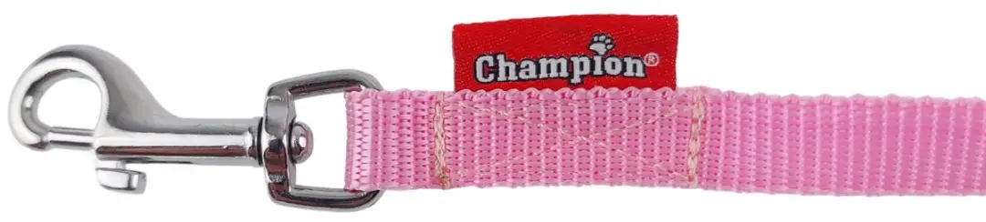 Champion Hondenriem Klassek 120cm x 1,3cm - Roze