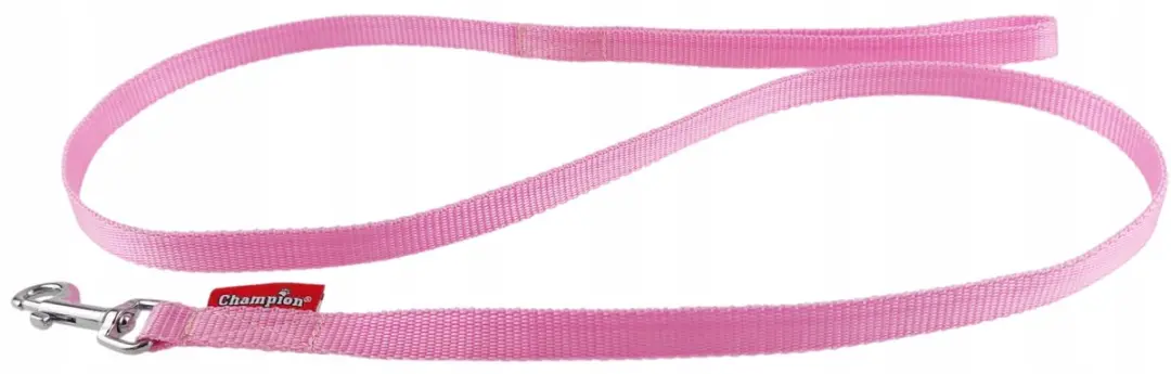 Champion Hondenriem Klassek 120cm x 1,3cm - Roze