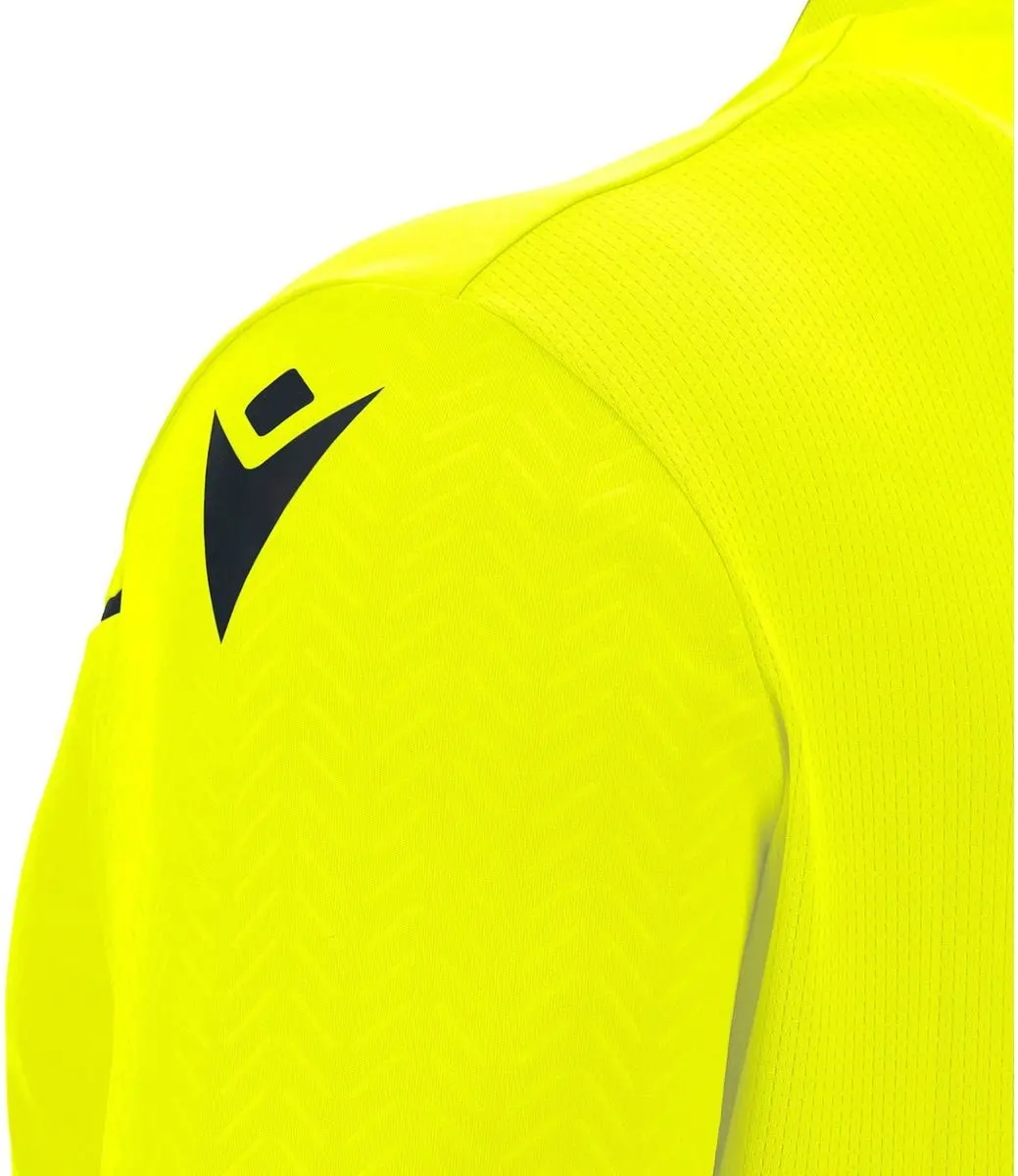 Macron Ponnet Eco Scheidsrechtersshirt Heren - Fluogeel M