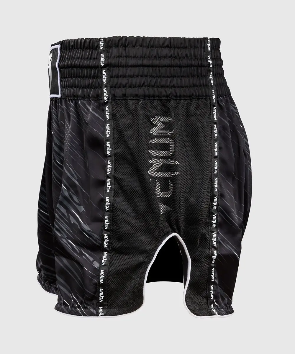 Venum Tectonic Rapid Muay Thai Shorts XL - Zwart/Grijs/Wit