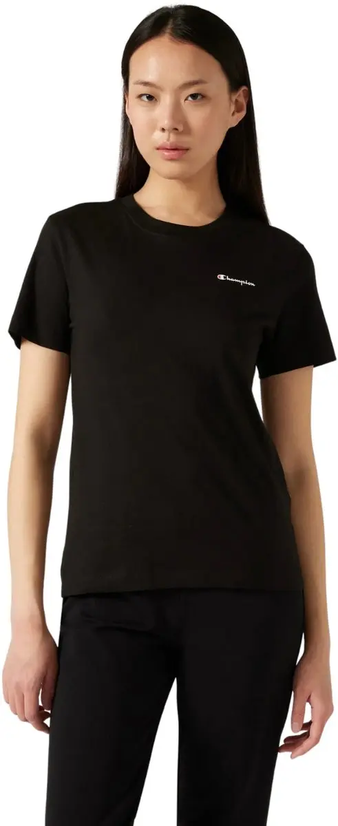 Champion Dames T-shirt M - Zwart