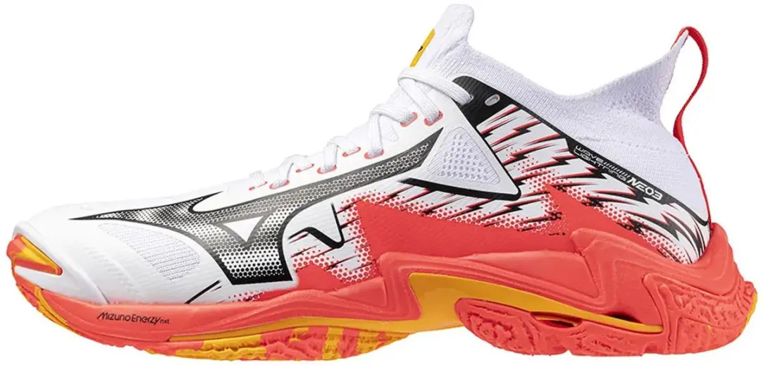 Mizuno Wave Lightning Neo 3 Sportschoenen 50 - Wit